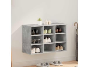 Meuble à chaussures 3 paire(s)  <strong></strong>  <strong></strong> coloris gris