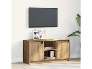 Meuble tv coloris marron 100 cm <strong></strong>  <strong></strong>