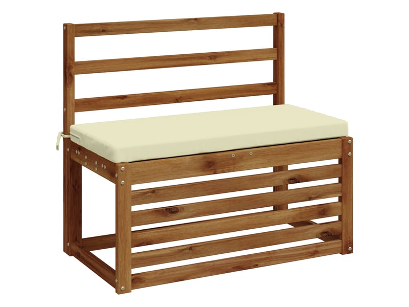 Coussin de banc, coussin d'assise, coussin de canapé soest 100 % polyester crème 60 x 40 x 5 cm cf53243 - Conforama C