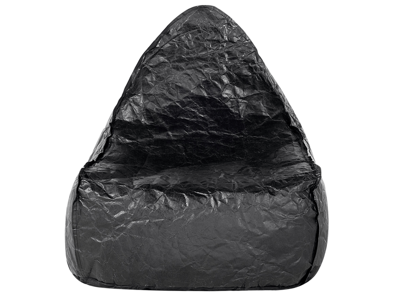  Housse de pouf drop 63 cm 75 cm noir  - Conforama D