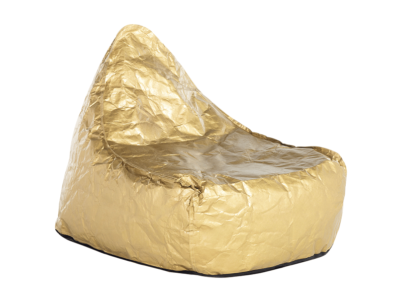  Housse de pouf drop 63 cm 75 cm doré  - Conforama A