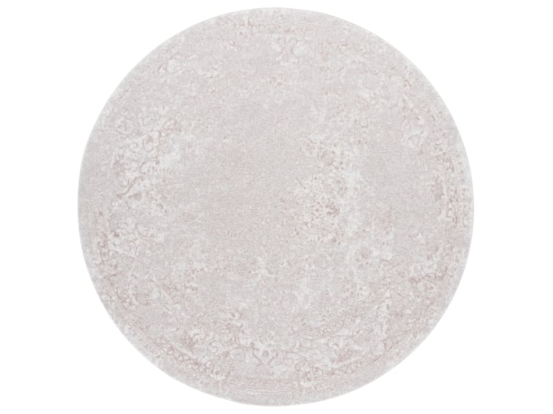  Tapis contemporain en polyester beigeblanc, 91 cm  - Conforama A