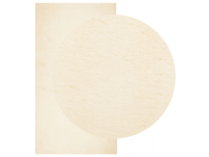 Tapis à poils courts doux et lavable crème 60x110 cm - comfortxl 375032 - Conforama B