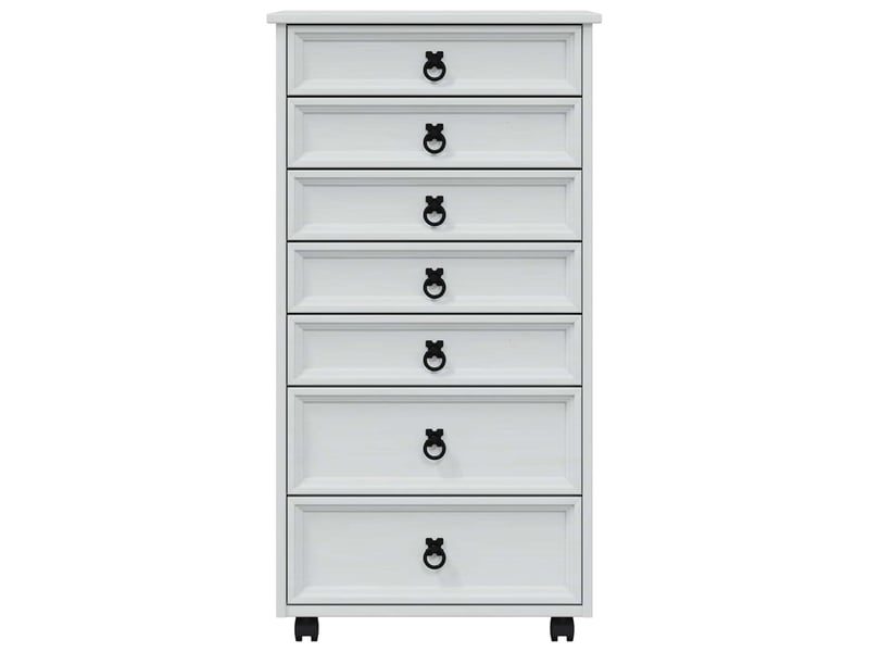  Caisson roulant de bureau avec tiroirs corona blanc shl9987  - Conforama D