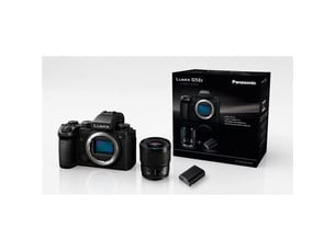 Appareil hybride lumix s5iix kit noir + objectif 50mm f1.8 l-mount + batterie