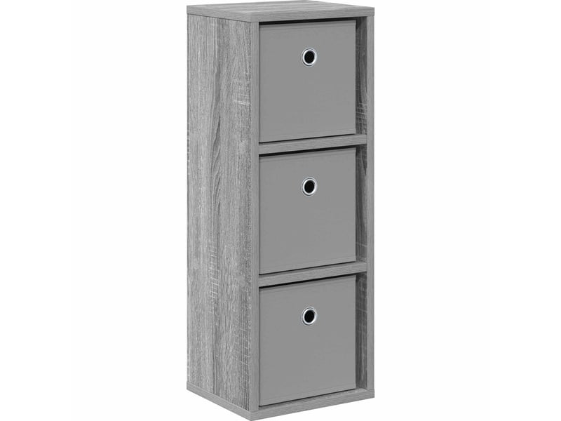 Buffet - bahut - meuble de rangement avec tiroir gris sonoma 25,5 x 22 x 69,5 cm - Conforama A