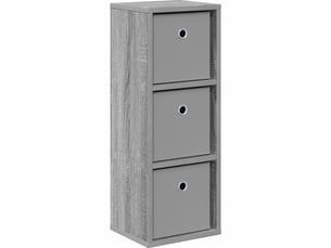 Buffet - bahut - meuble de rangement avec tiroir gris sonoma 25,5 x 22 x 69,5 cm