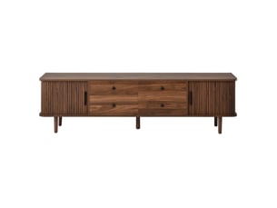 Meuble tv coloris bois foncé 165 cm SEYAKANY