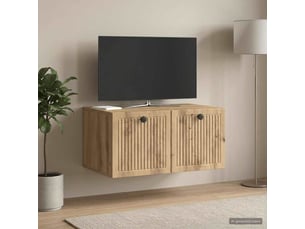 Meuble tv coloris marron 59.5 cm <strong></strong>  <strong></strong>