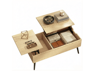 Table basse  coloris noir <strong>MIVRAY </strong> <strong></strong>