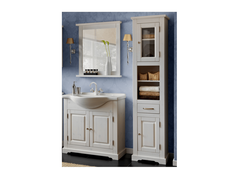  Ensemble meubles de salle de bain complet - bois - 85 cm - sophie  - Conforama A