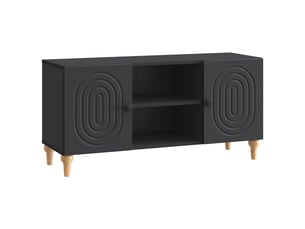 Meuble tv coloris noir 102 cm <strong></strong>  <strong></strong>