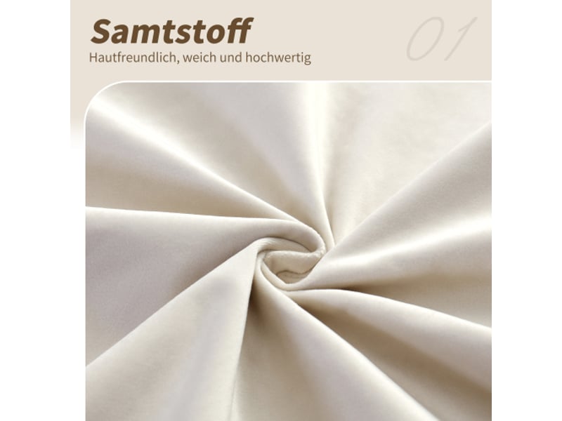 Lit rembourré double 180x200cm hydraulique avec sommier à lattes tête de lit rembourrée beige velours - Conforama D