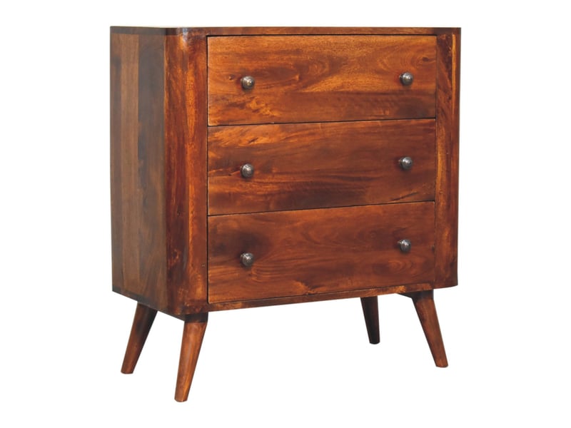  Artisan furniture commode bera en bois massif  - Conforama C
