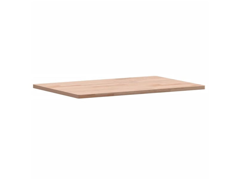  Comptoir de salle de bain, plan de travail 60x40x1,5 cm bois massif de hêtre cf65741  - Conforama C