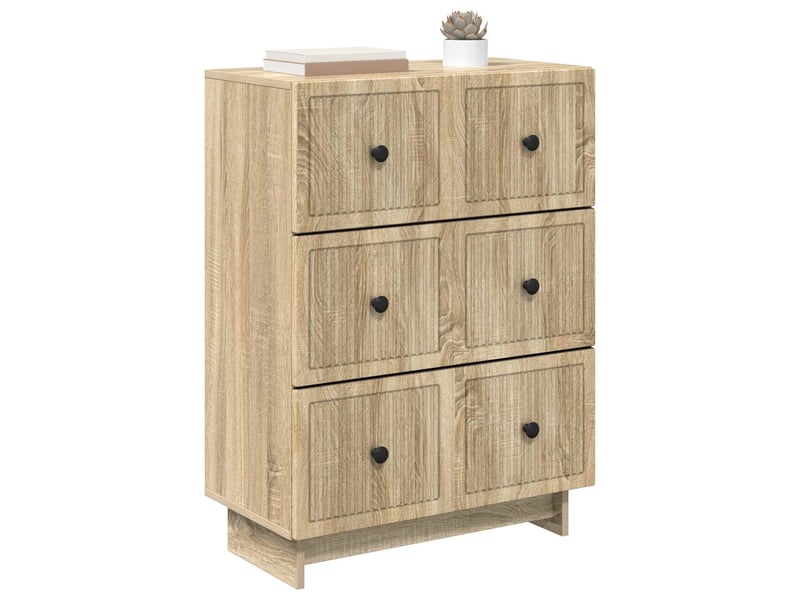 Armoire de rangement bureau, armoire à tiroirs 66 x 34,5 x 90 cm bois d'ingénierie shl8594 - Conforama C