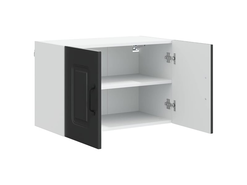  Meuble mural de cuisine | armoire de cuisine noir 60x31x40cm shl2459  - Conforama E