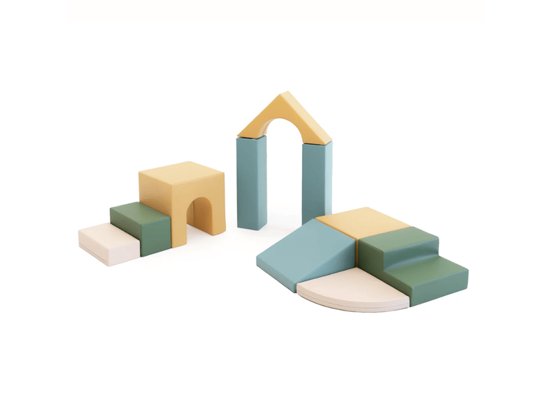  Ensemble blocs créatif vert bleu jaune SET_21_08 - Conforama A
