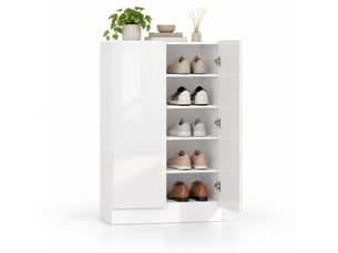 Meuble à chaussures 20 paire(s)  LPOSPI   coloris blanc