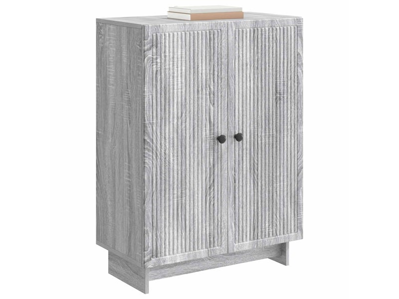 Buffet - bahut - meuble de rangement sonoma gris 66 x 34,5 x 90 cm bois d'ingénierie  - Conforama C