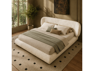 Lit 2 places 140x200 cm <strong></strong> <strong>Morn Vibe</strong> coloris beige