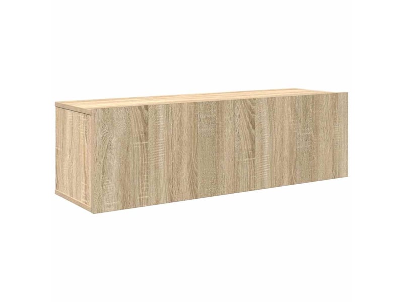  Ensemble de meubles tv 4 pcs chêne sonoma bois d'ingénierie shl40694  - Conforama E