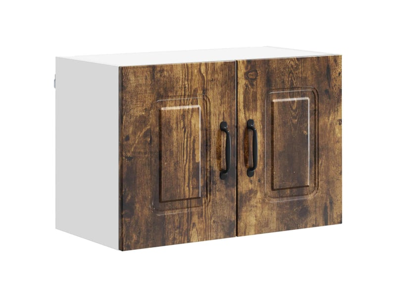 Meuble mural de cuisine | armoire de cuisine chêne fumé 60x31x40cm shl6484 - Conforama A