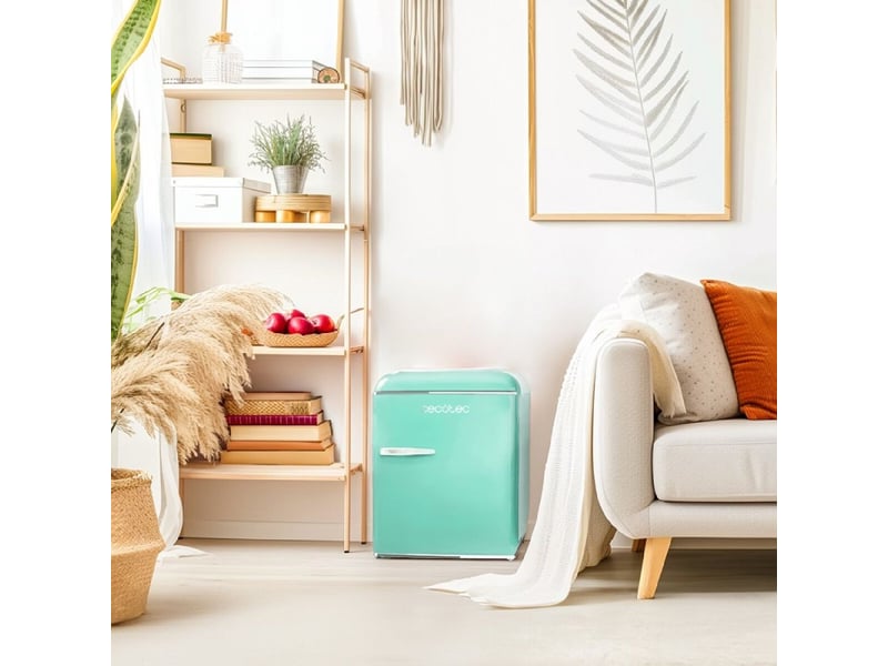 Mini réfrigérateur cecotec bolero coolmarket tt origin 45 vert 45 l 44,7 x 53,4 x 55 cm  - Conforama E