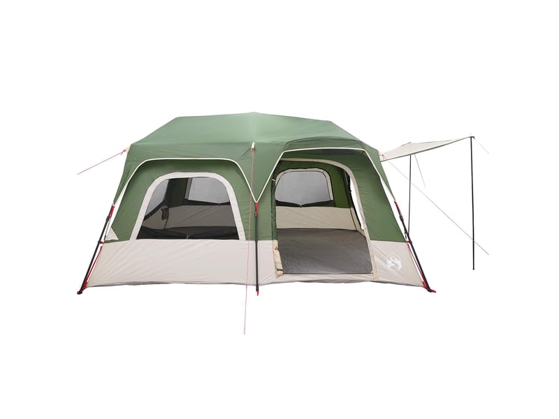  Tente instantanée, tente de camping 8 personne vert  - Conforama D