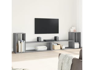 Meuble tv coloris gris 100 cm <strong></strong> <strong></strong>