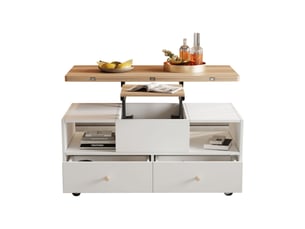 Table basse coloris blanc VLIVRA
