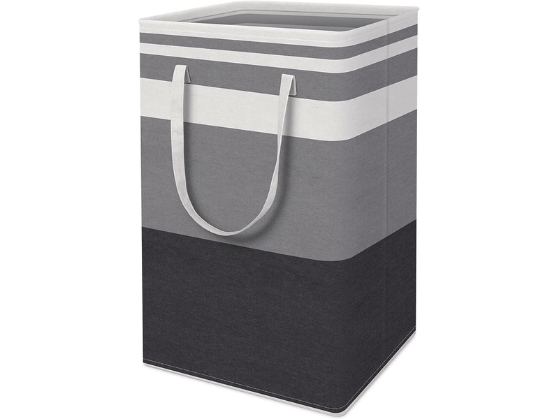  Panier à linge de grande capacité de 75 l - panier à linge autonome et imperméable - pliable avec poignées pour les vêtements, les jouets, la chambre à coucher et la maison  - Conforama A