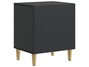 Table de chevet - cabinet de chevet - table de nuit noir 43 x 34,5 x 50 cm bois d'ingénierie