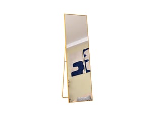 Miroir rectangulaire à fixer coloris doré <strong></strong> <strong></strong> - 40 cm x 40 cm