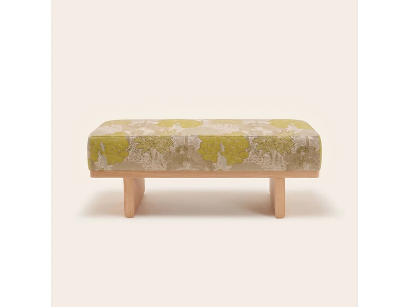  Banc en bois et jacquard alisia  anca 26034 - Conforama A