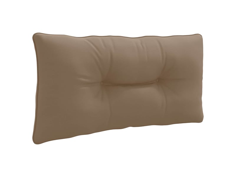 Coussin de dos, coussin de dossier putten 100 % polyester taupe 70 x 40 x 10 cm cf54940 - Conforama A