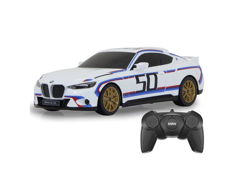  Voiture télécommandée bmw 3.0 csl 1:24 blanc 2,4ghz 402172 - Conforama D