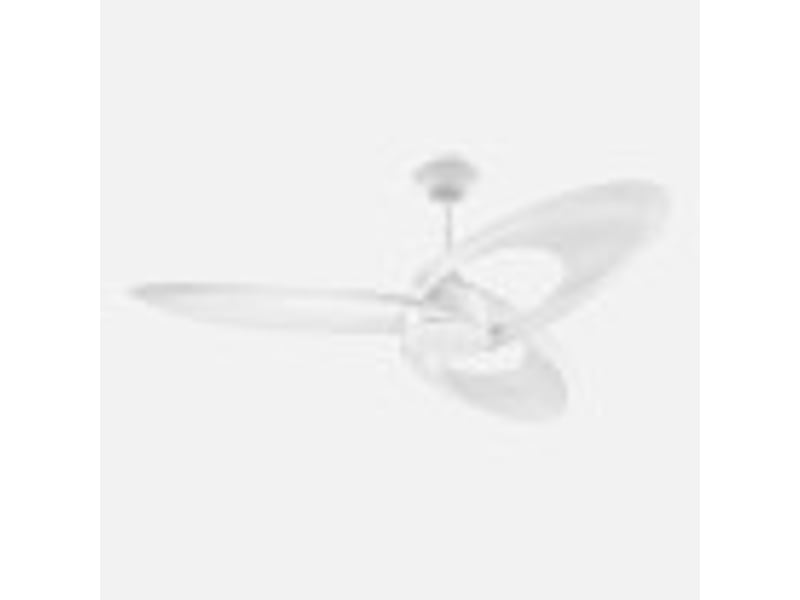  Ventilateur de plafond fabrilamp tarazona dc blanc 3 pales 136 cm 6 vitesses led 18 w télécommande 262191301 - Conforama B