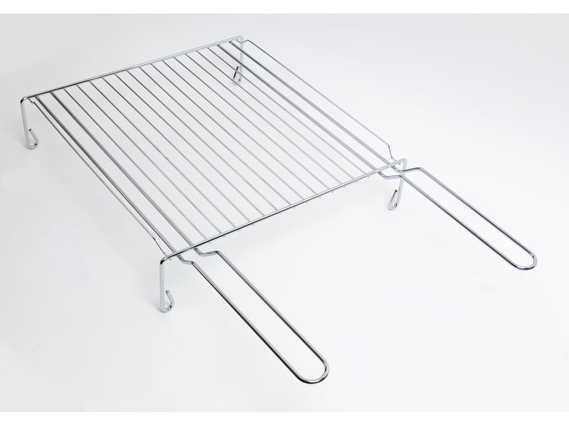  Grille sur pieds en acier chromé 40 x 37 somagic  - Conforama A
