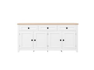 Buffet    <strong></strong> <strong></strong> - 160 cm coloris blanc 