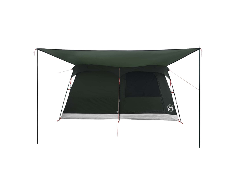  Tente de camping, tente familiale 6 personne vert armée polyester  - Conforama E
