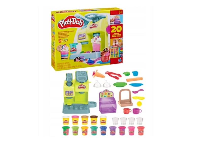  Pâte à modeler play-doh hasbro g0447 - le café arc-en-ciel 5010996262332 - Conforama A