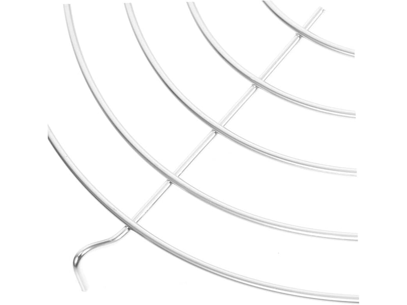  Ensemble de deux grilles semi-circulaires en acier inoxydable pour égoutterrefroidir l'huile de friture, ustensile de cuisine, 28cm ZYS02929LHY - Conforama B