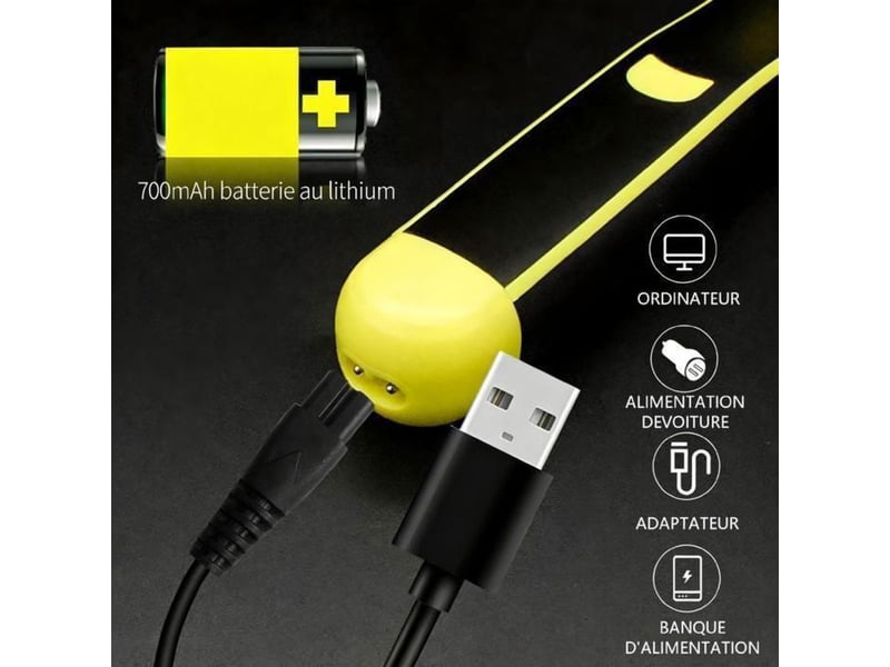  Tondeuse barbe electrique 2 en 1 4 tetes ipx7 rechargeable usb 60 min 413446_AACLB10028_6_DROPFR - Conforama E