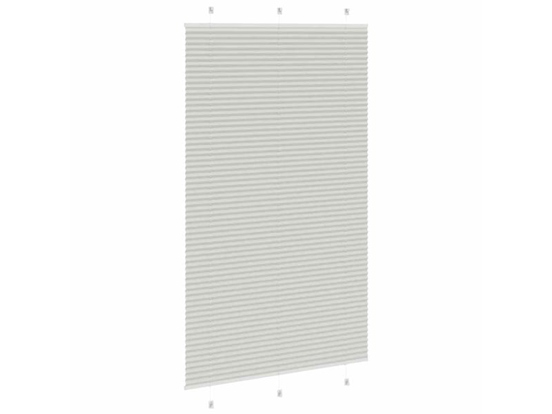  Store plissé, store de fenêtre gris clair 115x200cm largeur du tissu 114,4cm cf46879  - Conforama D