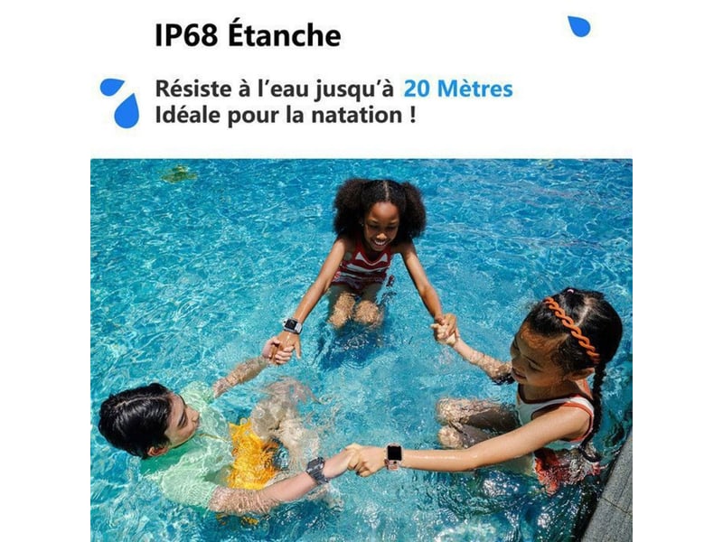 Montre connectee enfant 4g x10 argent gps appels video sos ip68 406806_AABMM16930_6_DROPFR - Conforama E