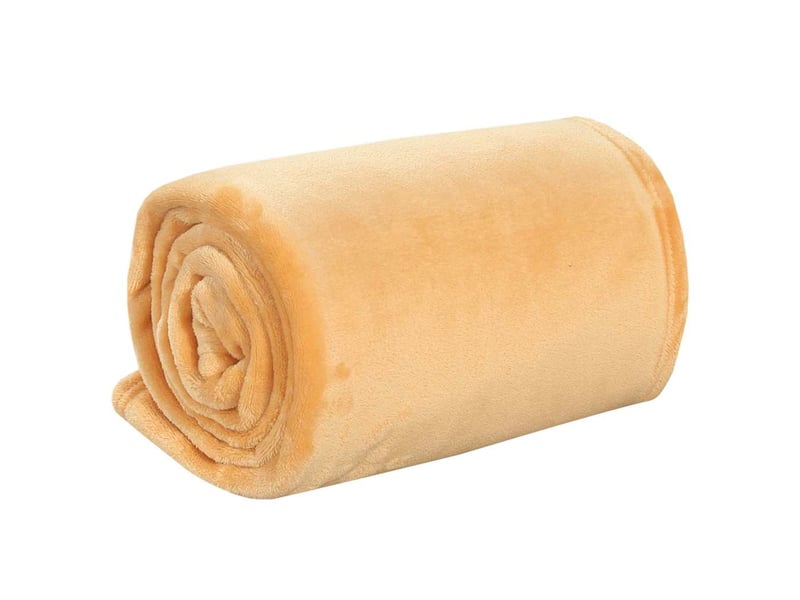  Couverture décorative, couverture brume du désert 130x170 cm polyester  - Conforama A