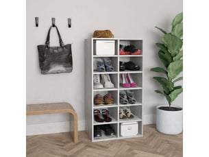 Meuble à chaussures 3 paire(s)  <strong></strong>  <strong></strong> coloris argenté