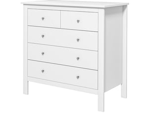 Meuble tv coloris blanc 39.5 cm FLORAGRACE