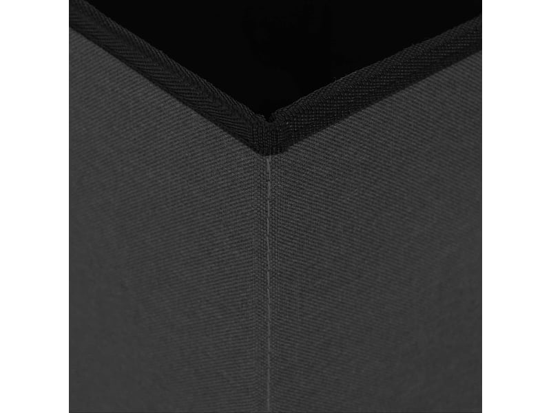  Banc chambre, banc de rangement pliable gris foncé lin  - Conforama E